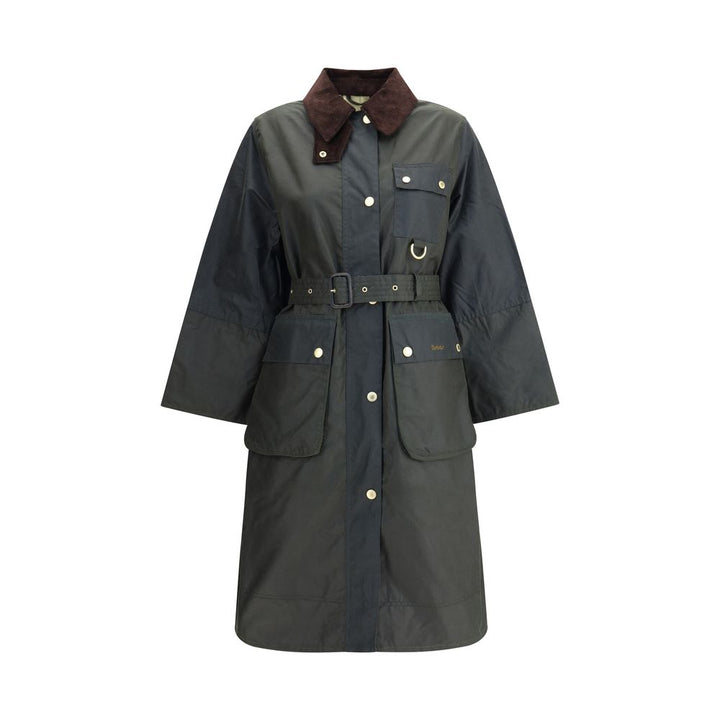 Milda waxed Trench Coat