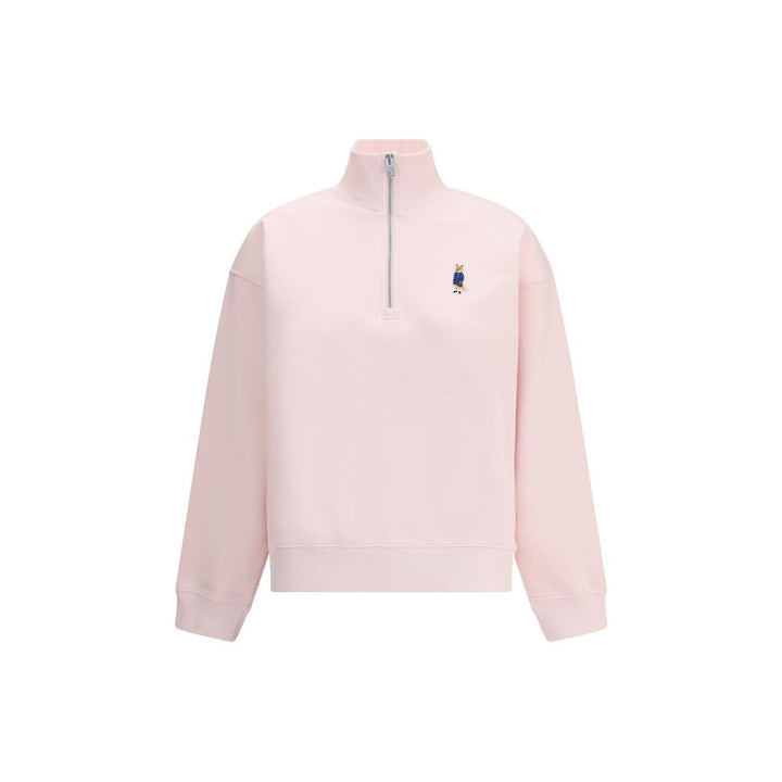 Dressed Fox high neck and zip Sweatshirt