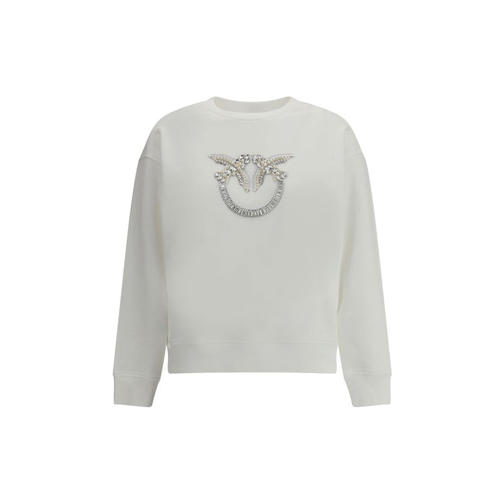 PINKO White Cotton Sweatshirt