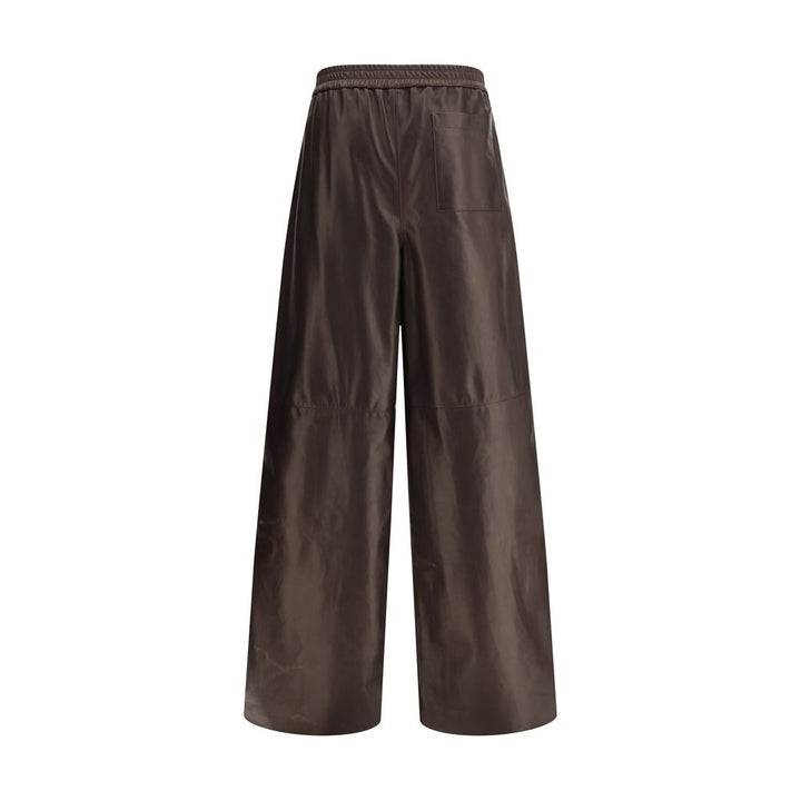 Lambskin nappa leather Pants