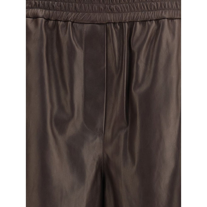 Lambskin nappa leather Pants