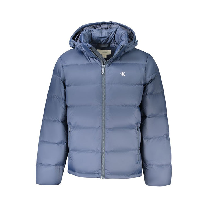 Blue Polyamide Jacket