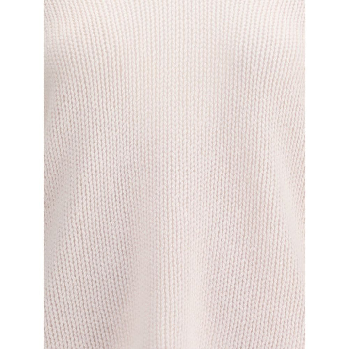 Forte_Forte White Wool Sweatshirt