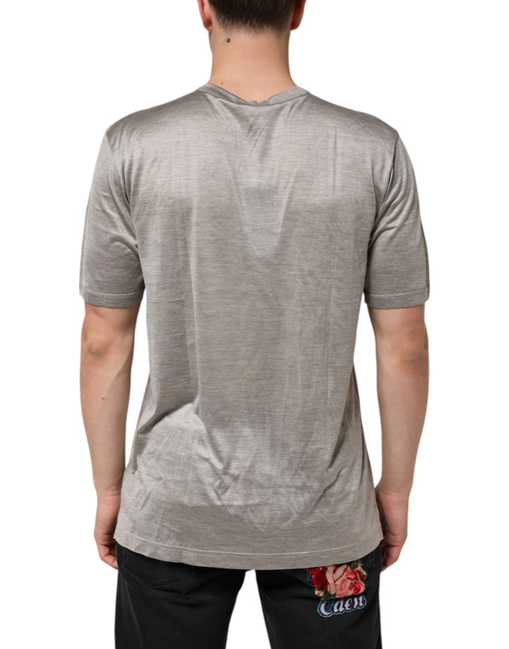 Beige Hazelnut Cotton Shortsleeve Shirt T-shirt