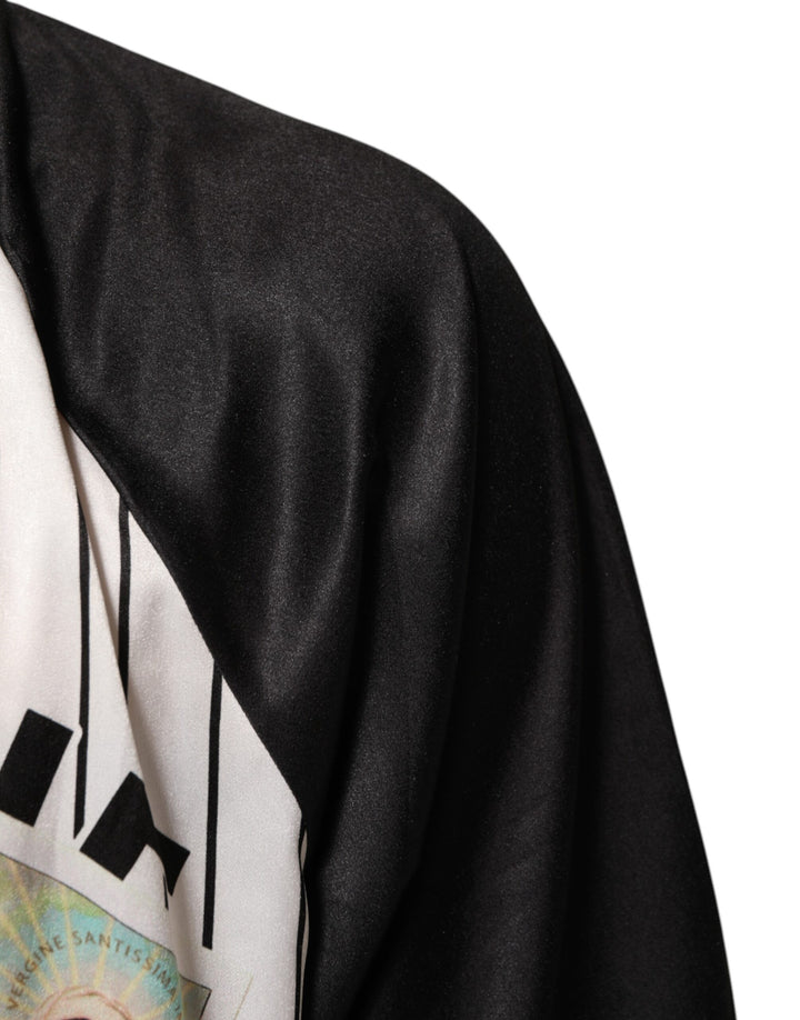 Tradizione Graffiti Print Oversized Men T-shirt