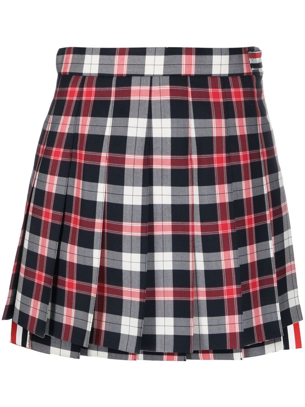 THOM BROWNE School Uniform Twill mini skirt-0