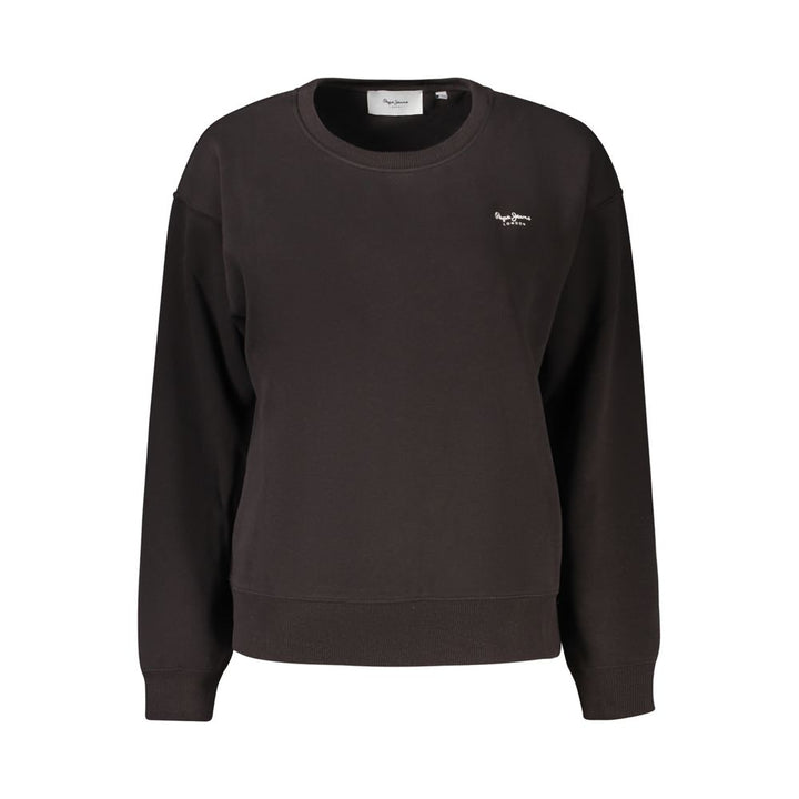 Black Cotton Sweater