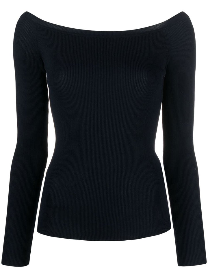 fine-ribbed jumper-1