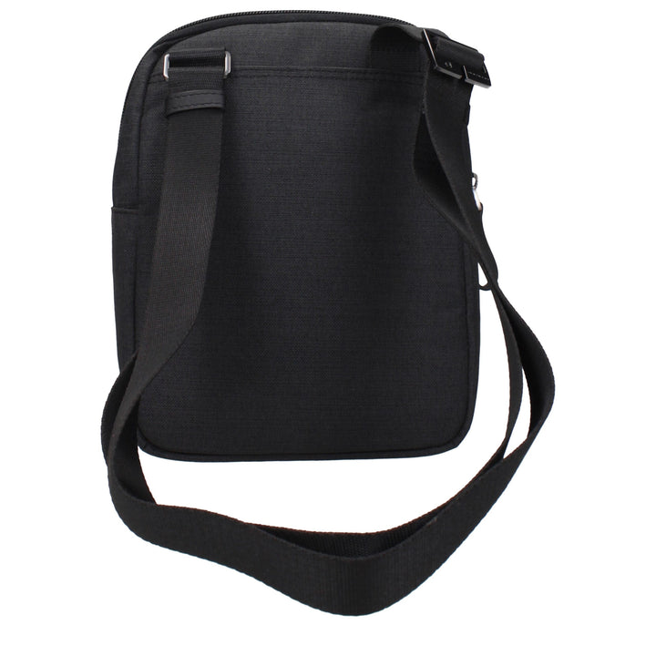 Black Fabric Crossbody Bags