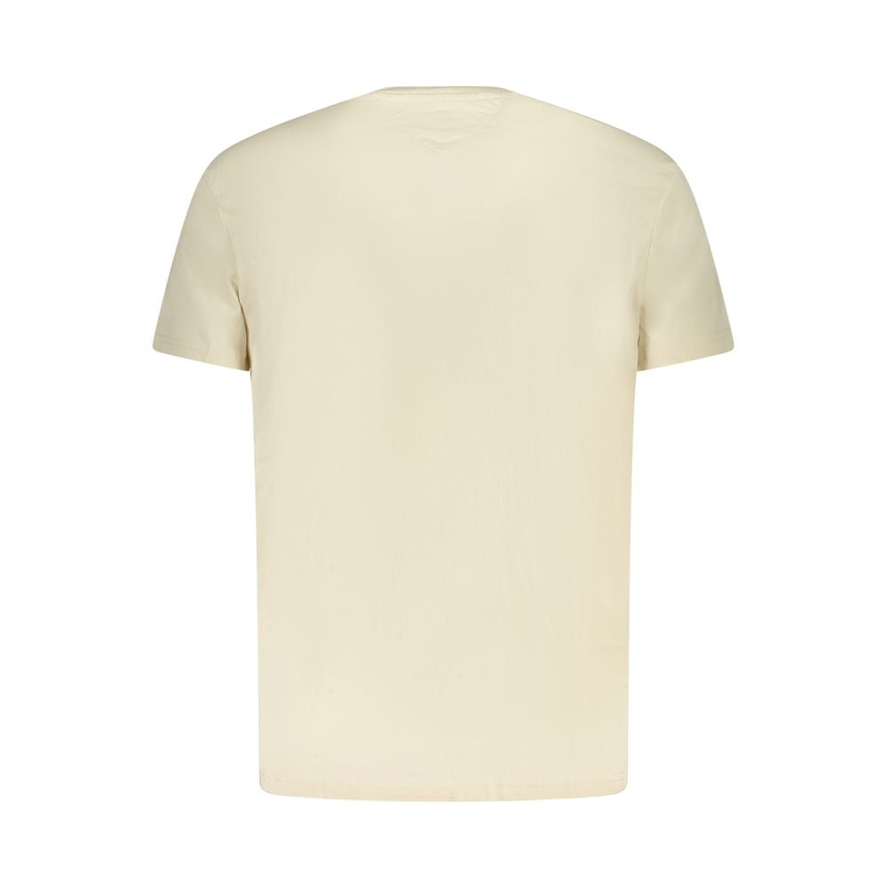 Beige Cotton T-Shirt