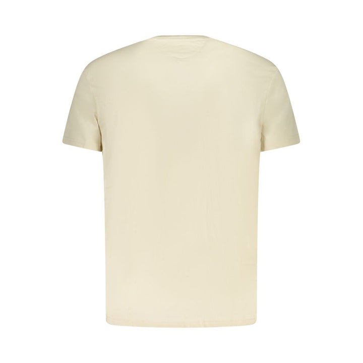 Beige Cotton T-Shirt