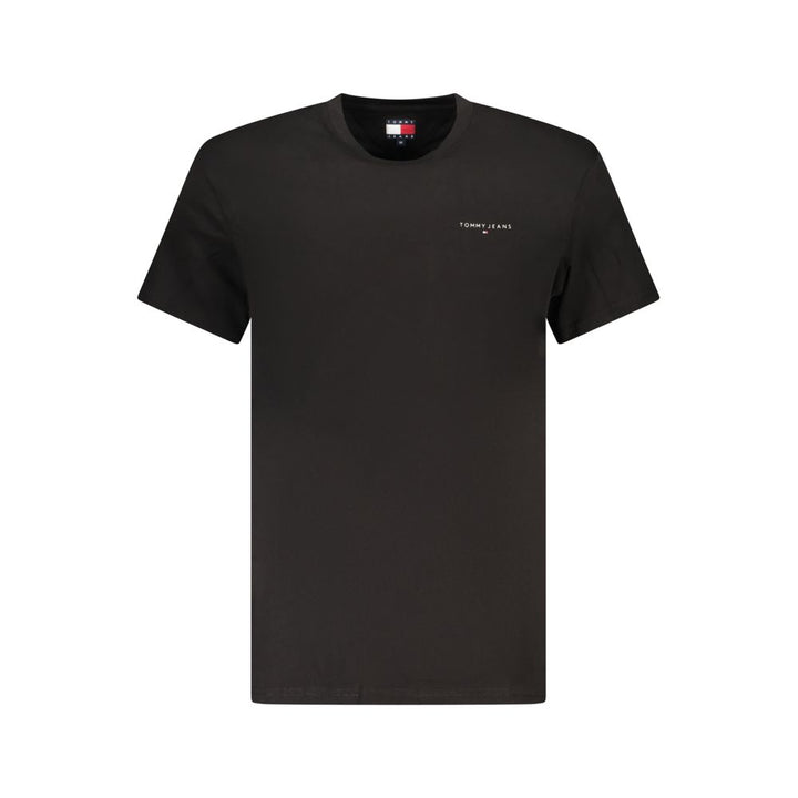 Black Cotton T-Shirt