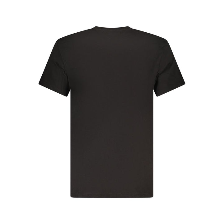Black Cotton T-Shirt