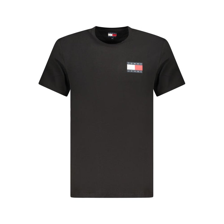 Black Cotton T-Shirt