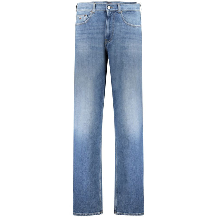 Blue Cotton Jeans & Pant