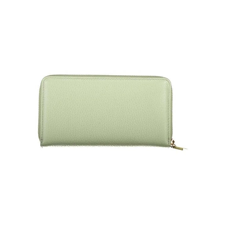 Green Leather Wallet