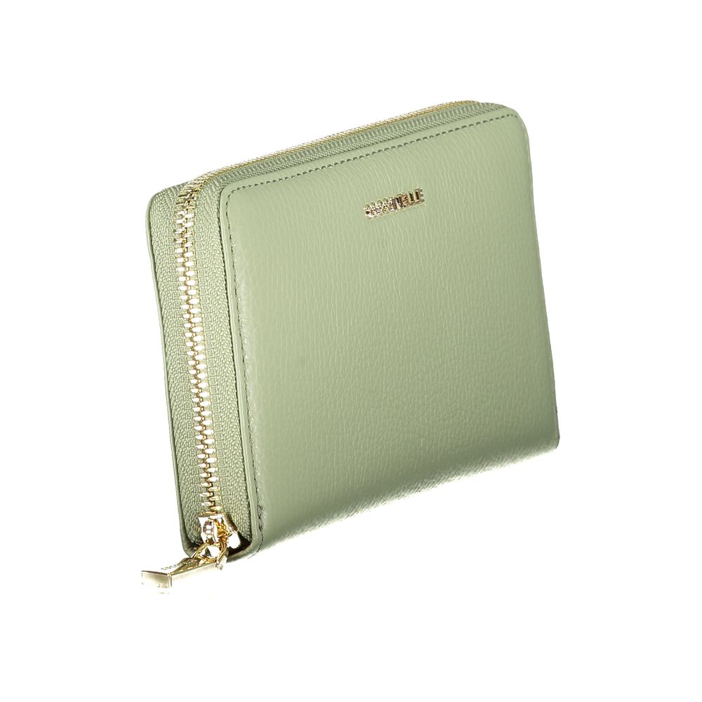 Green Leather Wallet
