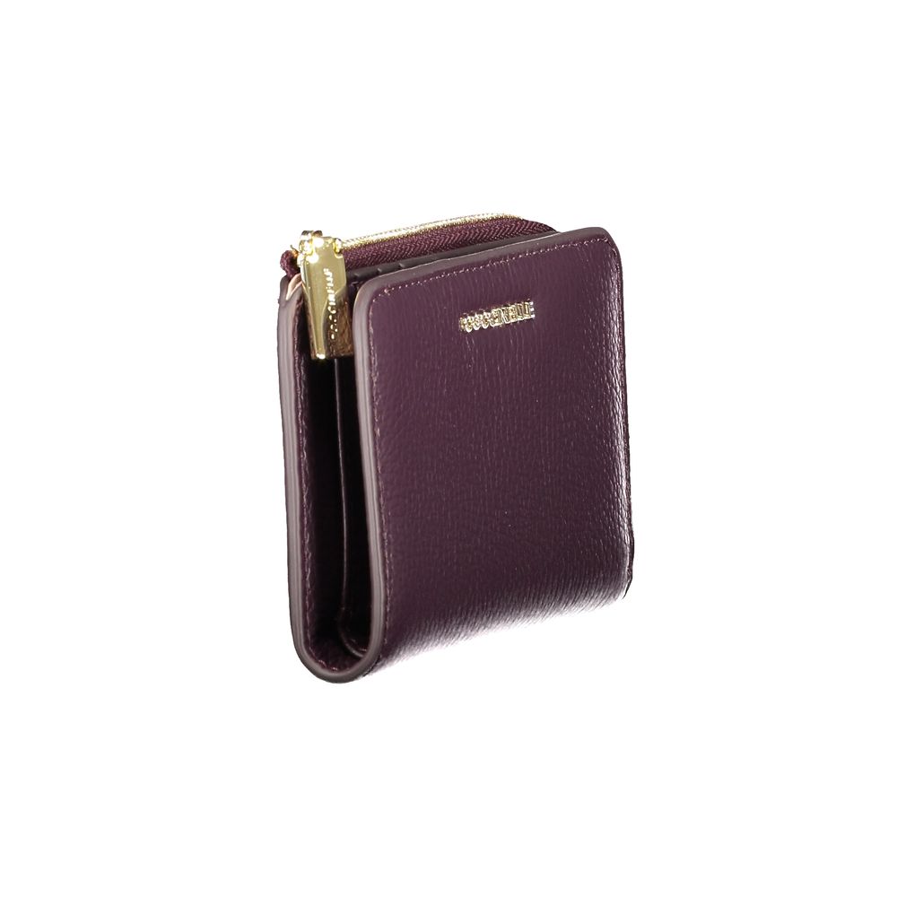 Purple Leather Wallet