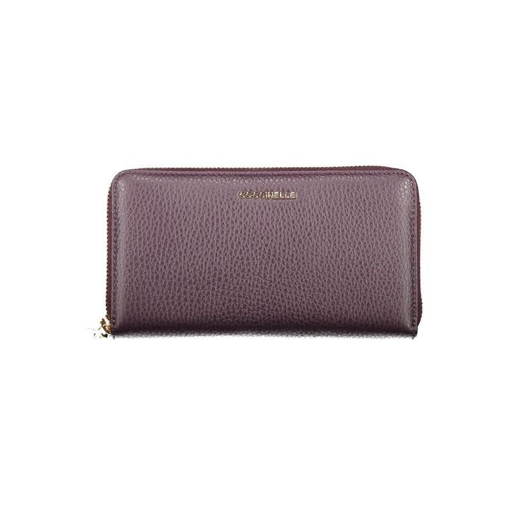 Purple Leather Wallet