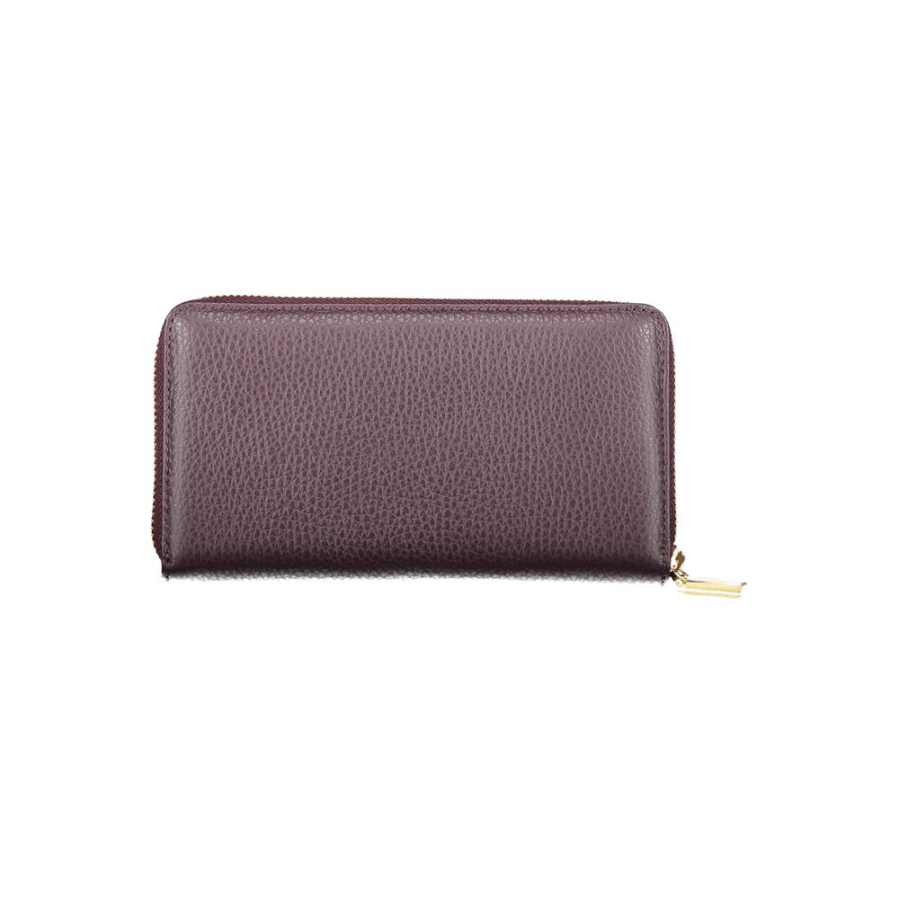 Purple Leather Wallet