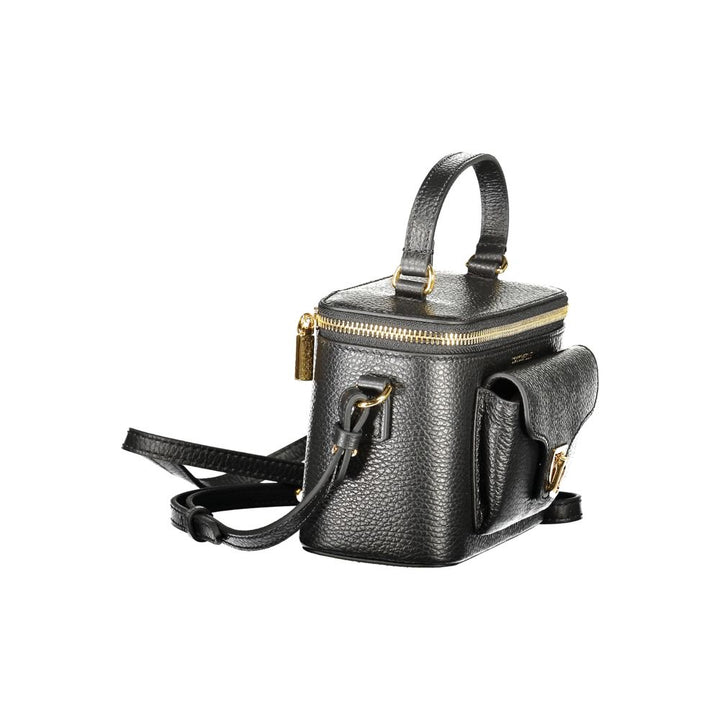 Black Leather Handbag
