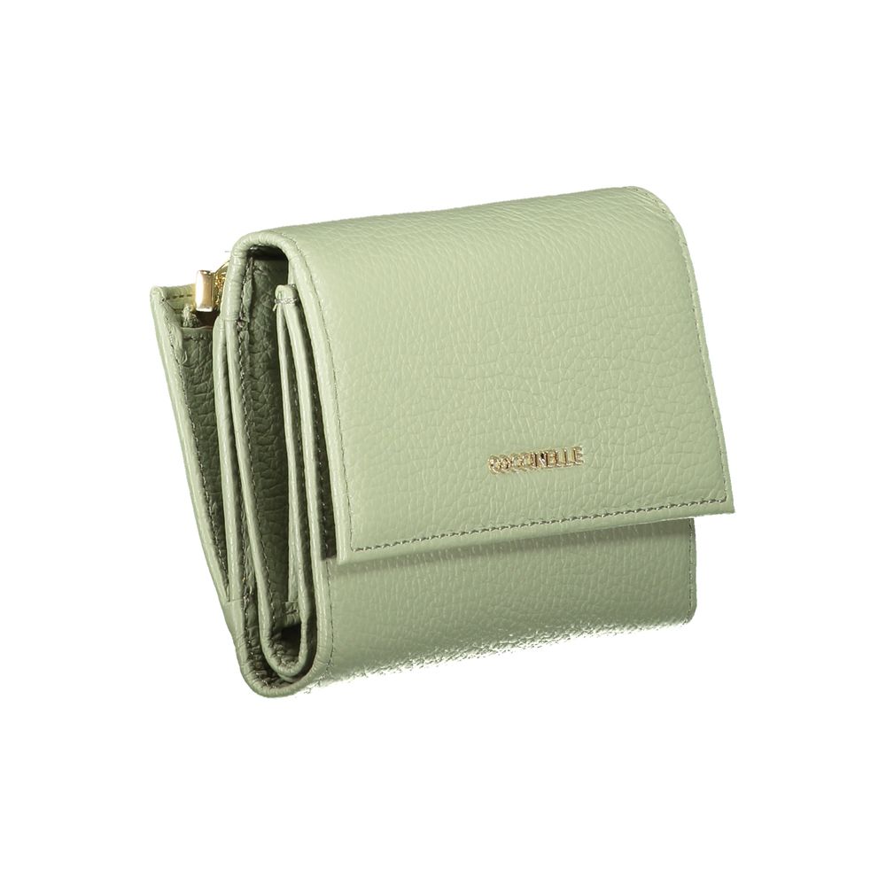 Green Leather Wallet