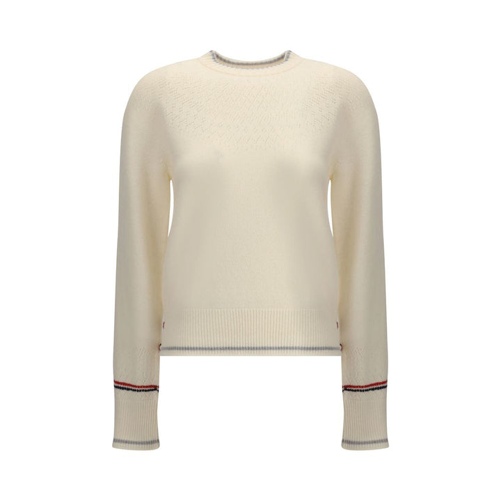 Pointelle wool Sweater