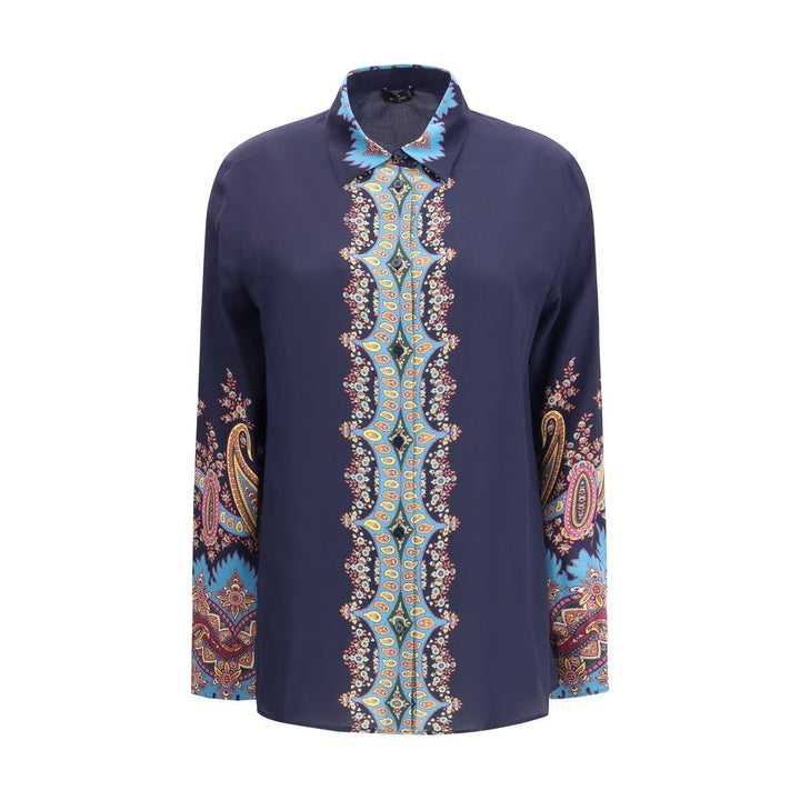 Silk Shirt Paisley print