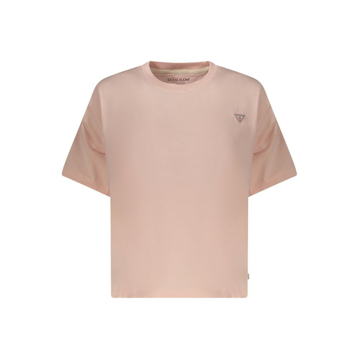 Pink Cotton Tops & T-Shirt