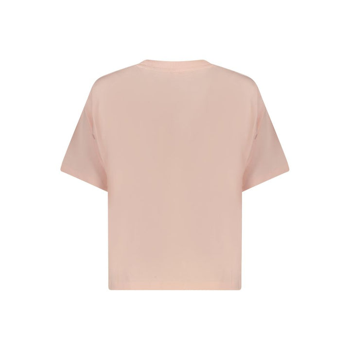 Pink Cotton Tops & T-Shirt