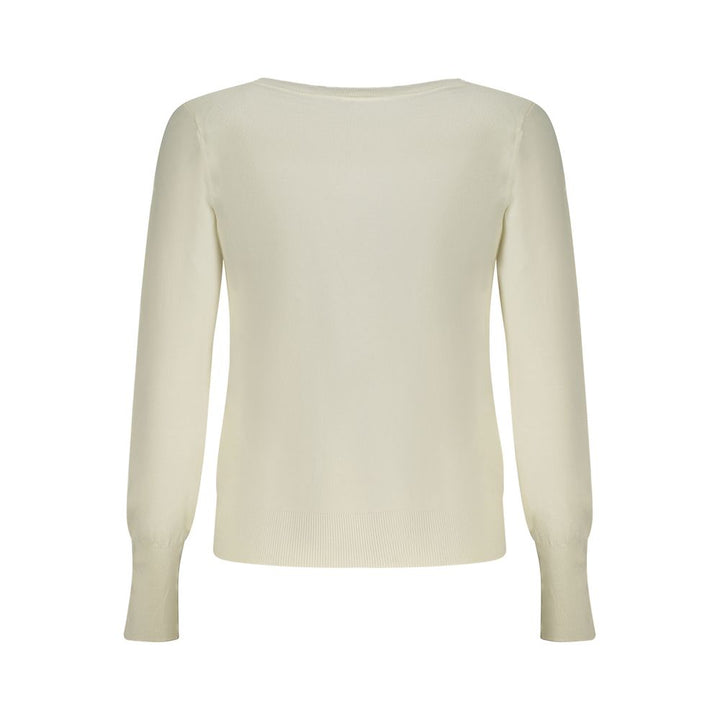White Viscose Sweater