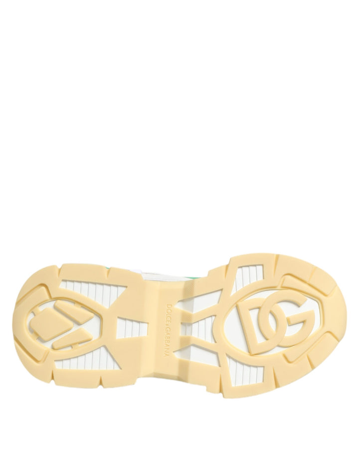 Multicolor Leather Airmaster Low Top Sneakers Shoes