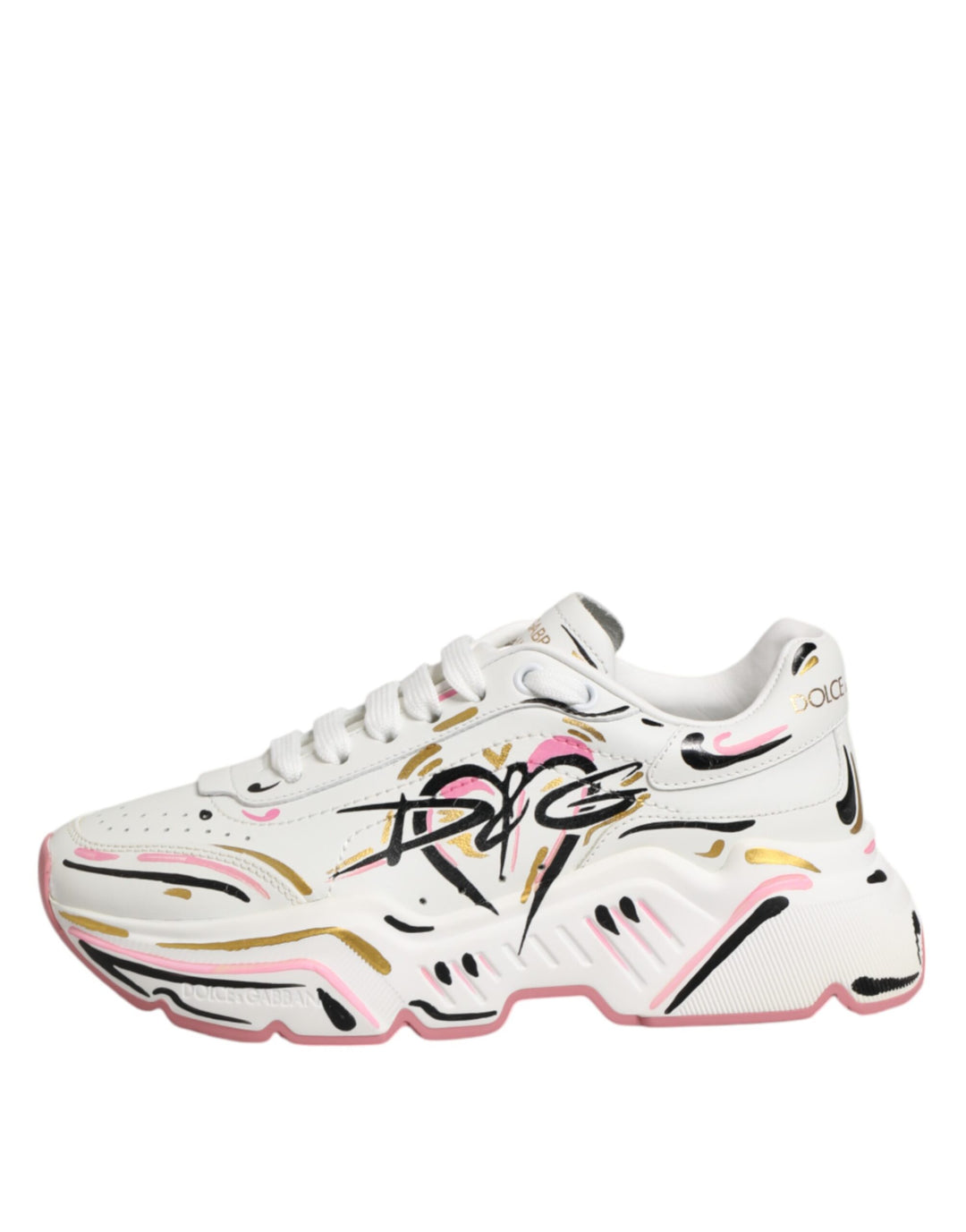 Multicolor Hand Painted DAYMASTER Sneaker Shoes