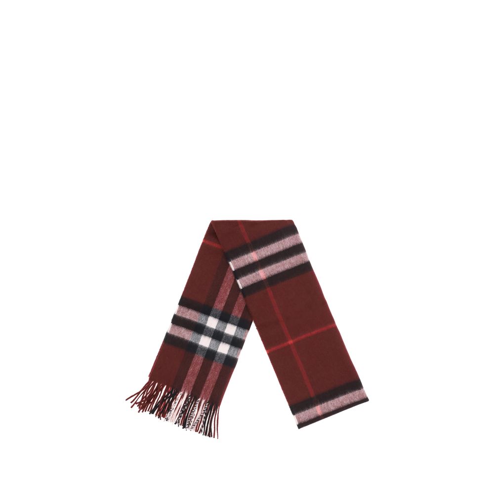Check Cashmere Scarf