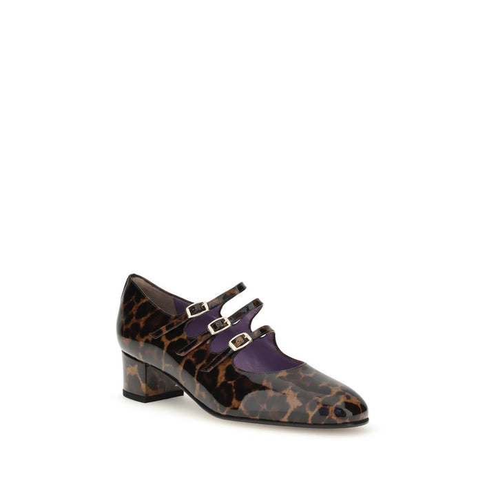 Kina Mary Jane Pumps leopardate