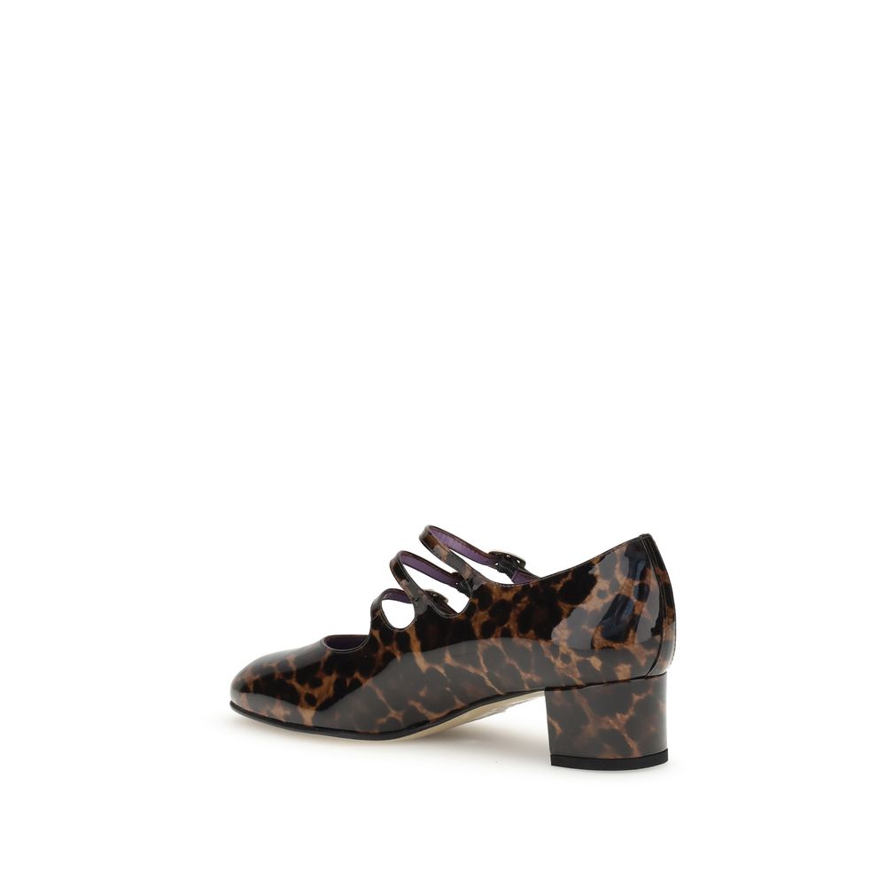 Kina Mary Jane Pumps leopardate