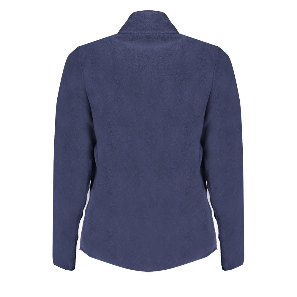 Blue Polyester Sweater
