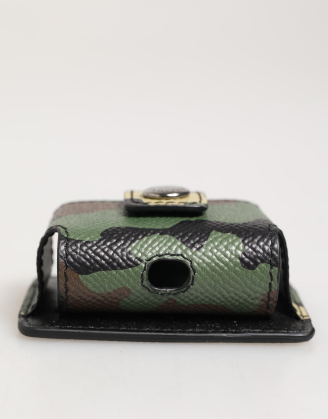 Multicolor Camouflage Leather Metal Accessory  Airpods Case