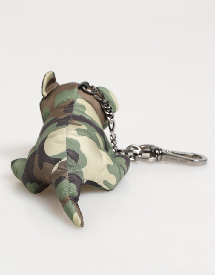 Camouflage Multicolor Animal Silhouette Keychain Keyring