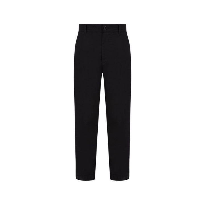 Black Recycled Cotton Pant