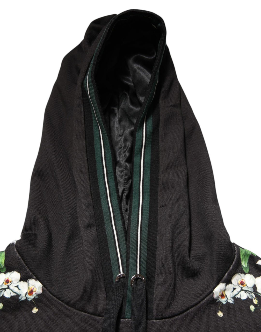 KING Black Orchid Floral Crown Logo Hoodie Sweater