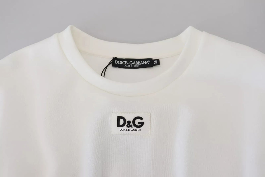 White Cotton Corset Stretch Top  T-shirt