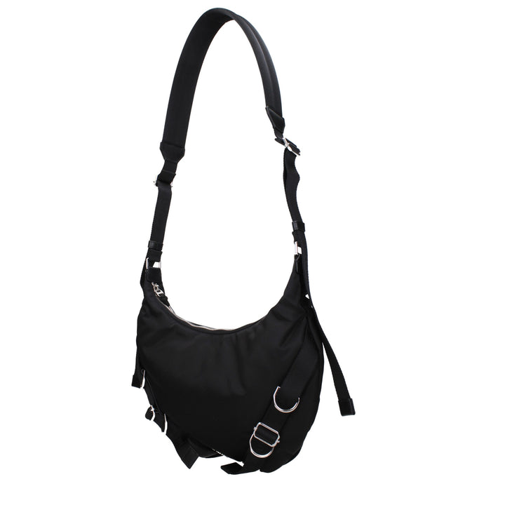 Black Nylon Crossbody Bags