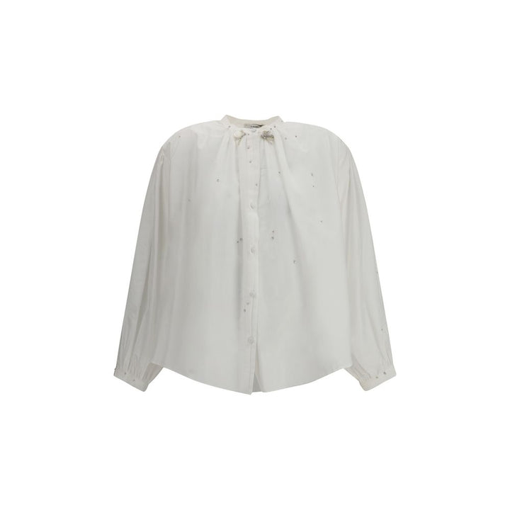 Voile Shirt with embroidery