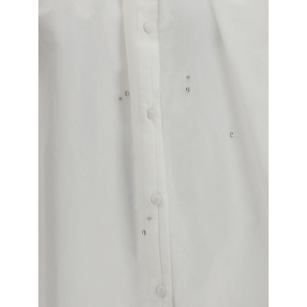 Voile Shirt with embroidery