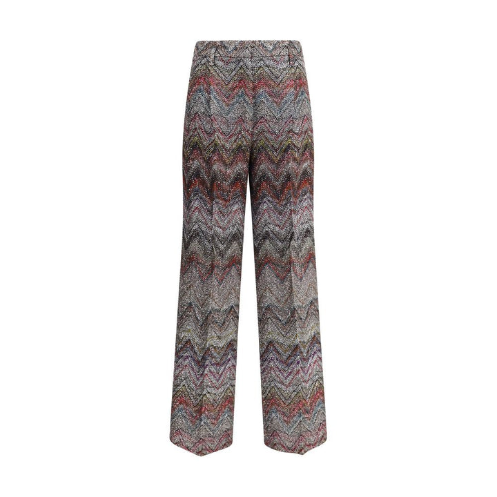 Zigzag patterned Pants