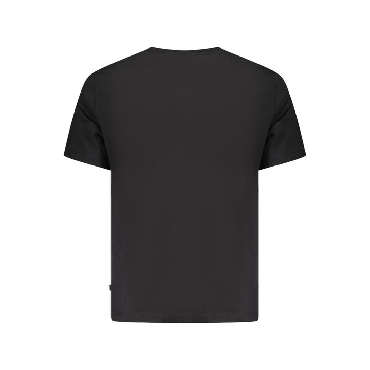 Black Cotton T-Shirt