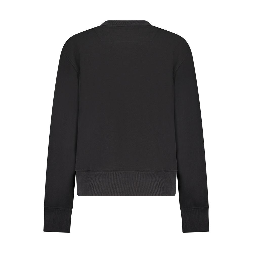 Black Cotton Sweater