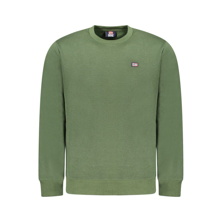 Green Cotton Sweater