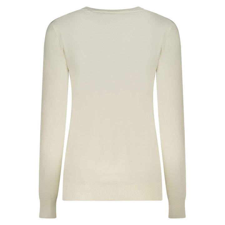 White Viscose Sweater